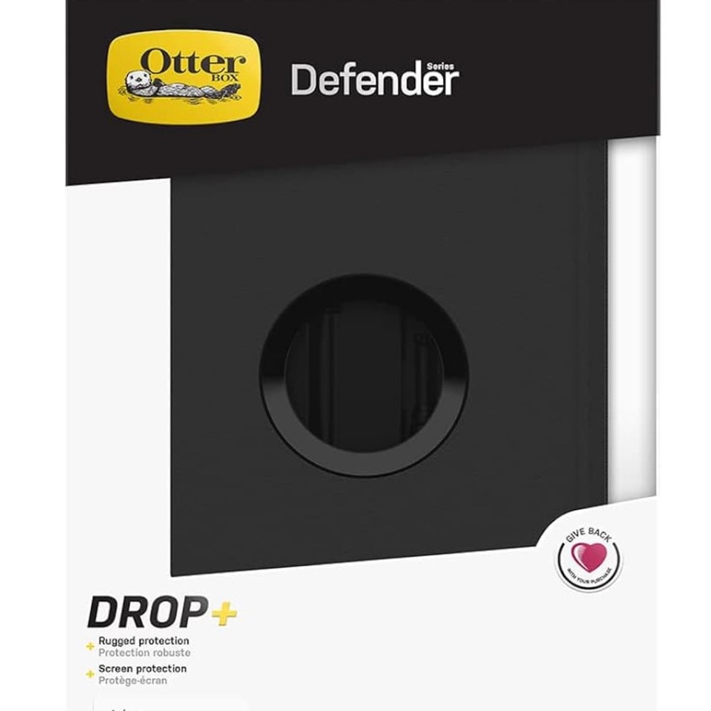 OtterBox Defender Pro iPad Mini 6th Gen Tablet Case + Stand Black New in Box